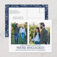 Patrón de copo de nieve de la Invitación de compro