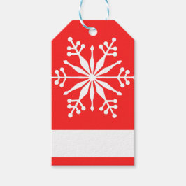 Patrón de copos de nieve para navidades. Etiqueta 