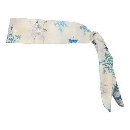 Patrón de copos de nieve vintage - Diadema con cor