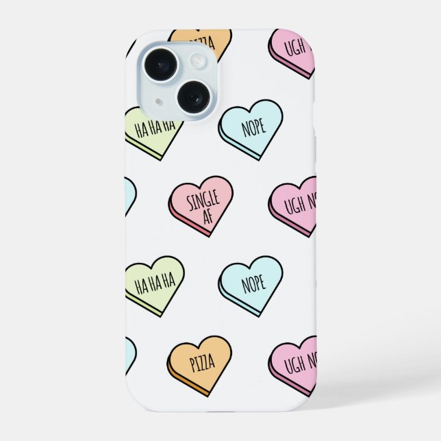 Patrón de Corazón de Caramelo de San Valentín Sarc (Reverso )