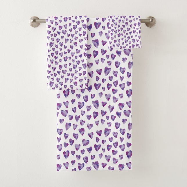 Patrón de Corazón Morado (In situ)