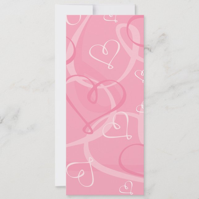 Patrón de corazón rosa (Anverso)