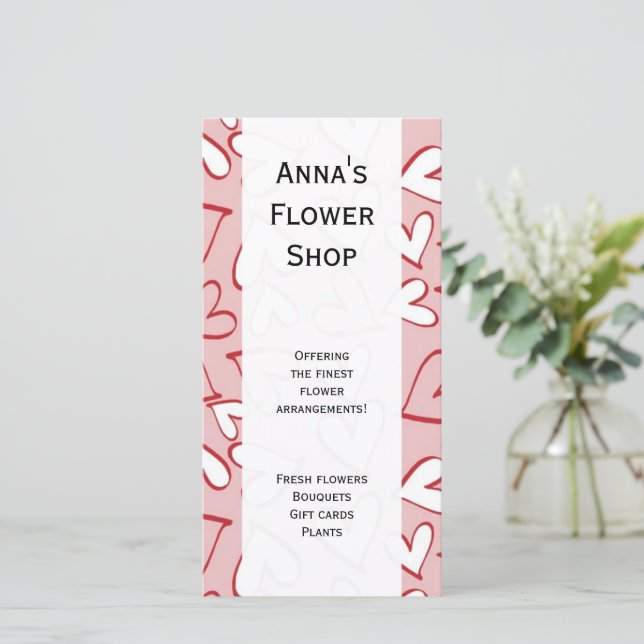 Patrón De Corazones, Corazones Rojos, Corazones Ro (Anverso de pie)