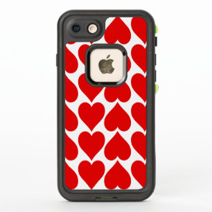 Patrón de Corazones Rojos, Romántico, Amor