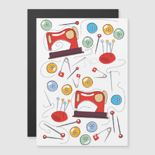 Patrón de costura dibujado a mano