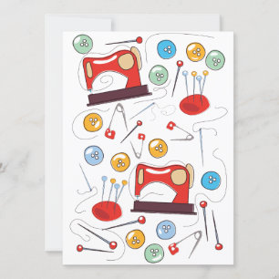 Patrón de costura dibujado a mano