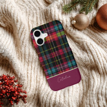 Patrón de cuadros escoceses de invierno personaliz