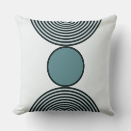 Patrón De Cuentas En Tonos De Cojín decorativo Gri