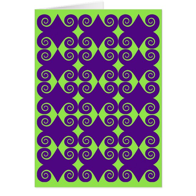 Patrón de curl de diamante (Frente)