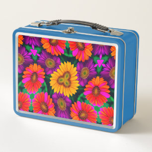 Patrón de Daisy Bouquet colorido