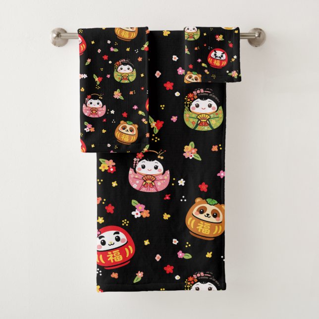 patrón de daruma kawaii (In situ)