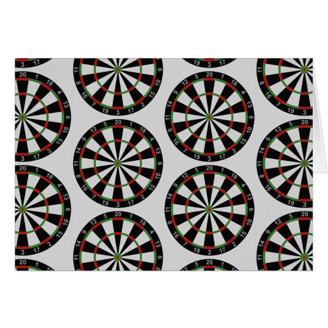 Patrón de destino de dardos en mosaico (Anverso (Horizontal))