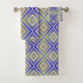 Patrón de diamante alternativo de Blues de la Mari