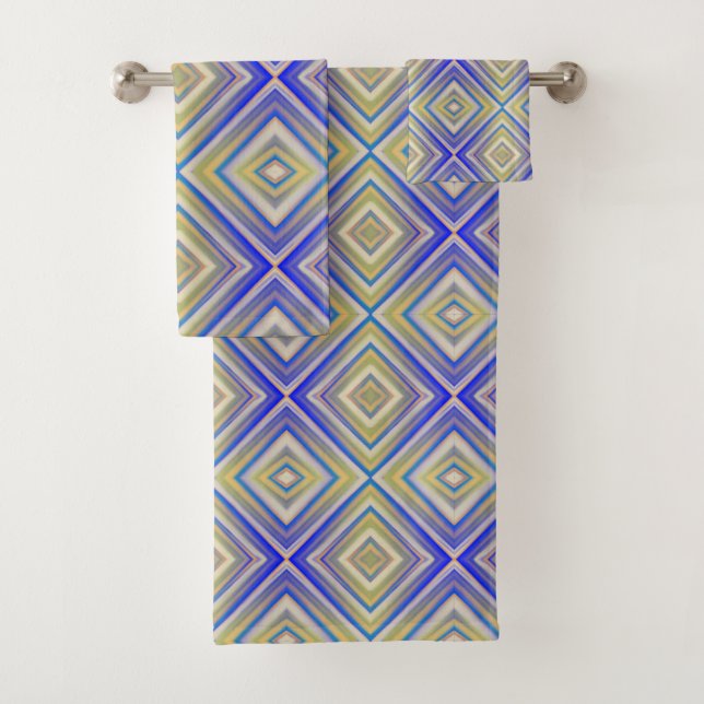 Patrón de diamante alternativo de Blues de la Mari (In situ)