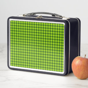 Patrón de diamante de combinación verde de STaylor