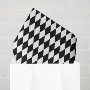 Patrón de diamante de papel de tejidos