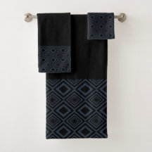 Patrón de diamante negro y gris