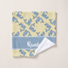 Patrón de dolpins azules