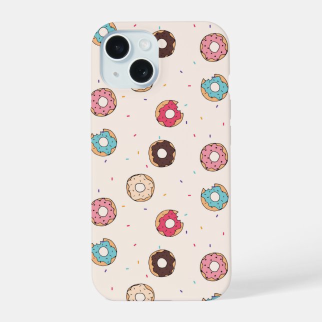 Patrón de Donut Azucarado Dulce (Reverso )