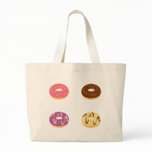 Patrón de donut corto para bolsa