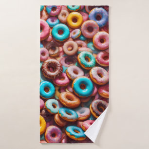 Patrón de donut delicioso