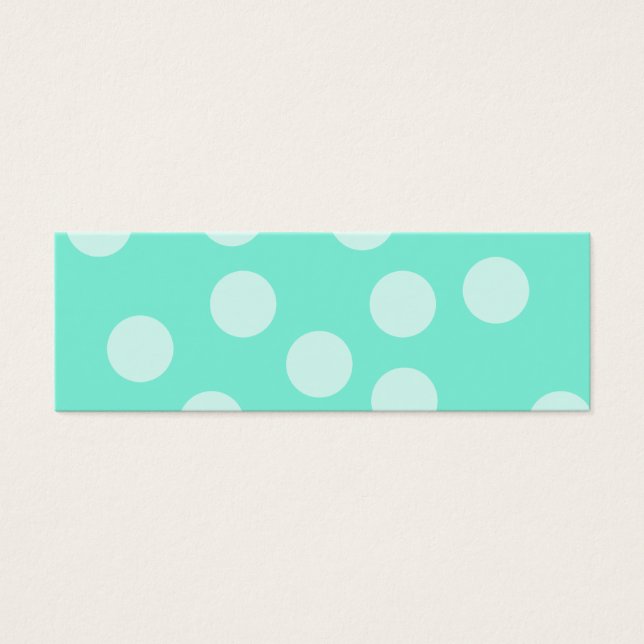 Patrón de Dotty Aqua. (Frente)