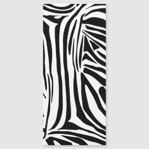Patrón de estampado de cebra en blanco y negro atr