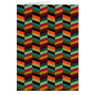 Patrón de estilo de arenque multicolor y colorido
