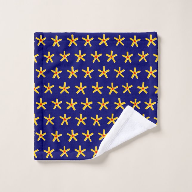 Patrón de estrellas de estilo egipcio antiguo v2 - (Toallita)