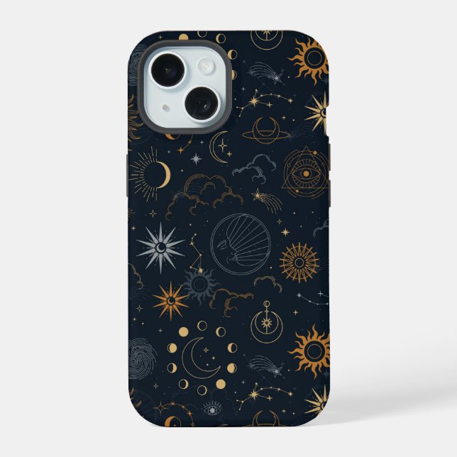 Patrón de estrellas y planetas (Reverso )