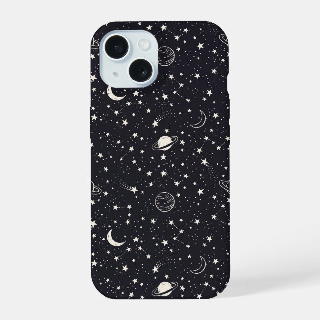 Patrón de estrellas y planetas (Reverso )