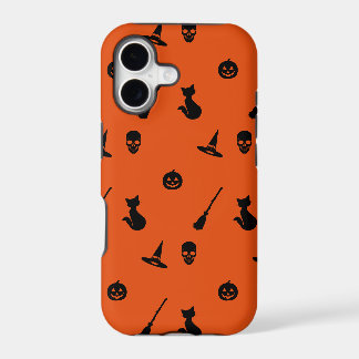 Patrón de estuche de teléfono de Halloween