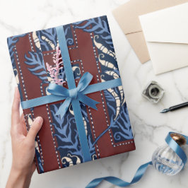 Patrón de fern Papel de ajuste Samarkande oriental