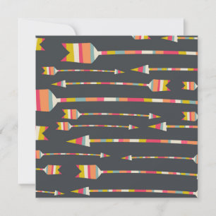 Patrón de flechas de arco iris