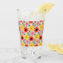 Patrón de Flor de Primavera