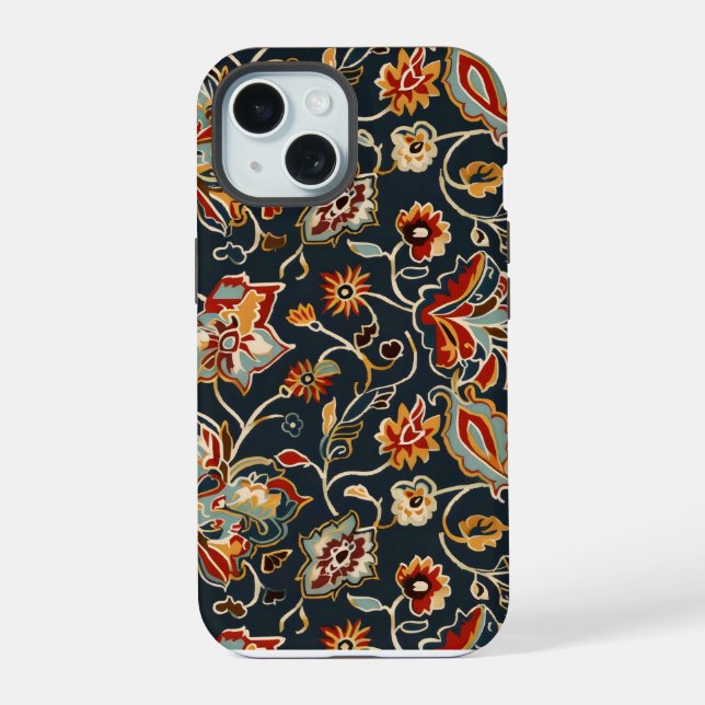 Patrón de flor oriental (Reverso )
