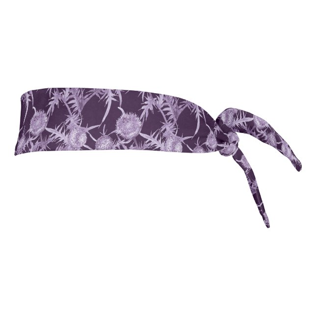 patrón de flor violeta de cardo (Girar 90)