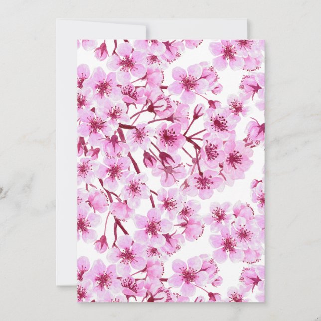 Patrón de floración de cerezo (Anverso)