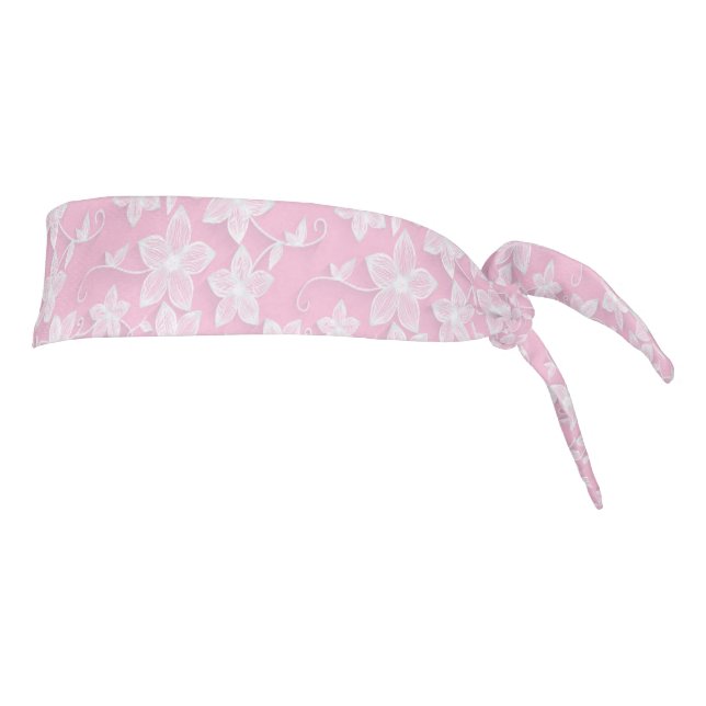 Patrón de flores rosadas de bonito (Girar 90)