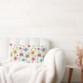 Patrón de flores único Moderno y elegante almohada