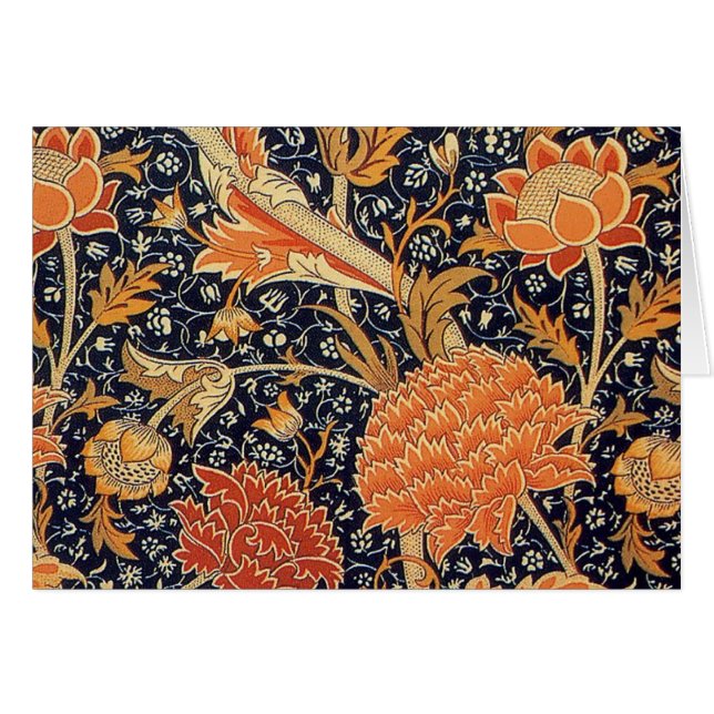 Patrón de fondo de escritorio de William Morris Cr (Anverso (Horizontal))
