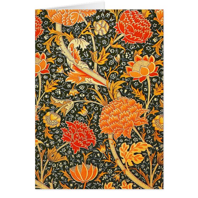 Patrón de fondo de escritorio de William Morris Cr (Frente)