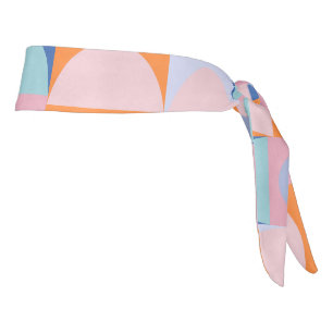 Patrón de formas geométricas de color lindo Azul