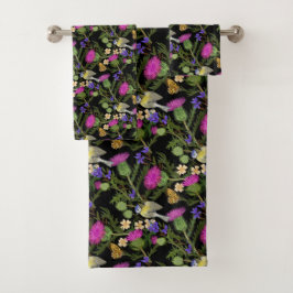 Patrón de fragmentos de algodón escocés