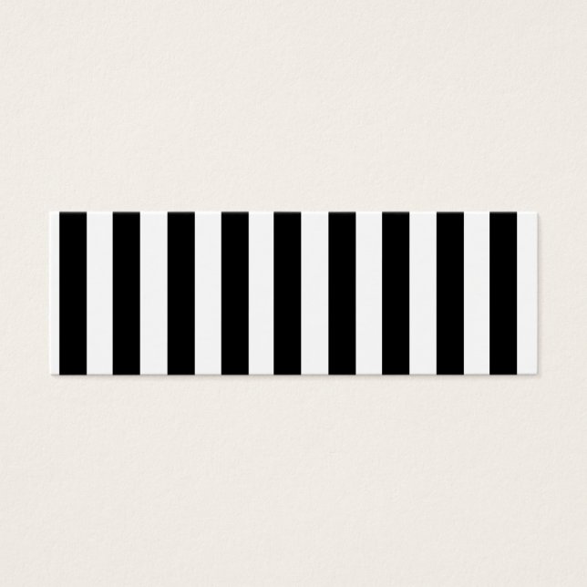 Patrón de franjas blanco y negro de Mod (Frente)