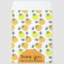 Patrón de Fruta Mango Amarillo Gracias Negocios