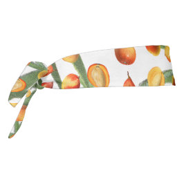 Patrón de frutas de verano de mango y vegetación v