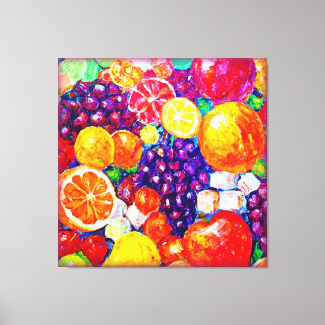 "Patrón de frutas frescas" Arte Cuto. Comprar ahor (Anverso)