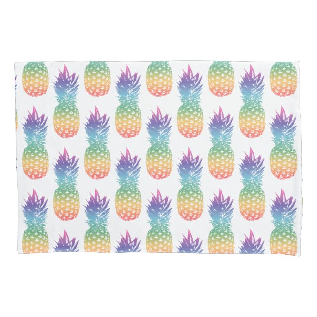 Patrón de frutos de piña personalizado funda de al (Anverso)