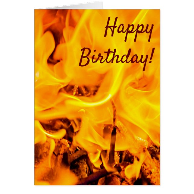 Patrón De Fuego Y Flores (Frente)